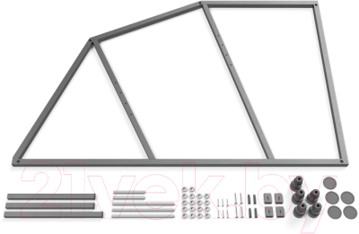 Ванна акриловая Cersanit Kaliope 153x100 R (с каркасом и экраном)