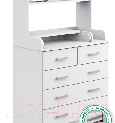 Комод пеленальный Атон Сириус-2 Полка 805 ЛДСП