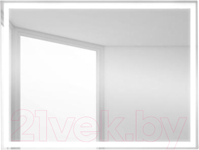 Зеркало BelBagno SPC-GRT-500-600-LED-BTN - фото