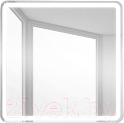 Зеркало BelBagno SPC-MAR-800-800-LED-BTN - фото