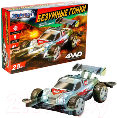 Конструктор электромеханический Эврики Безумные гонки / 3102427