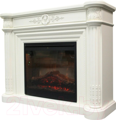 Портал для камина Смолком Manor SYM26 (бьянко белый)