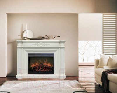 Портал для камина Смолком Manor SYM26 (бьянко белый)