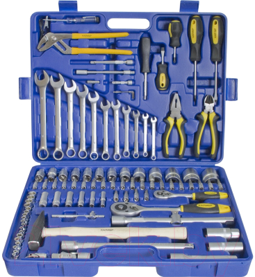 Универсальный набор инструментов Калибр УНСМ-99 (121009) - фото