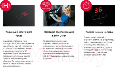 Электрическая варочная панель Hansa BHC66977