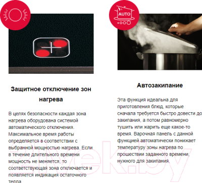 Электрическая варочная панель Hansa BHC66977