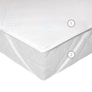 Наматрасник защитный Vegas Protect Stressfree L4 90x190 - фото