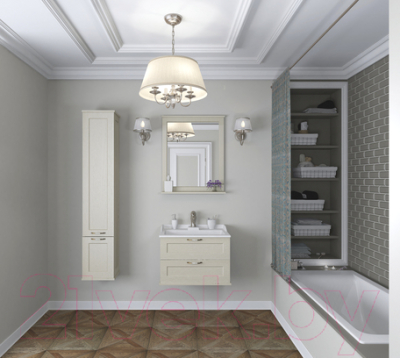 Тумба с умывальником Акватон Леон 65 (1A1870K0LBPR0)