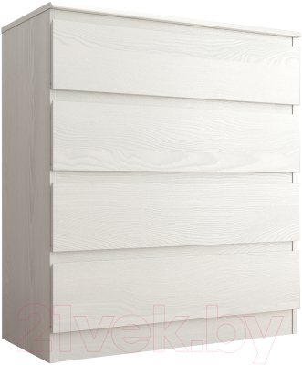 Комод Евва Турин ТР-4S/YA-S (ясень снежный) - фото