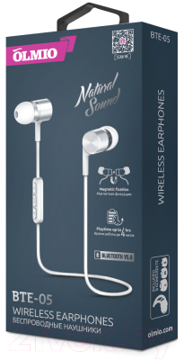 Беспроводные наушники Olmio BTE-05 / 039494