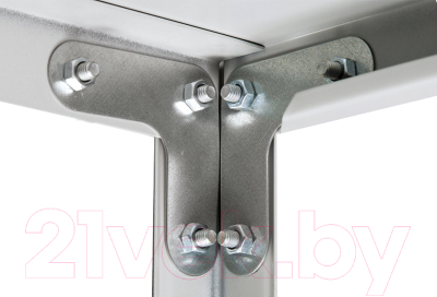 Стеллаж металлический Практик Strong 200x120x60/4