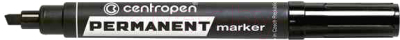 Маркер перманентный Centropen Клиновидный 1-4.6мм / 8576 0112