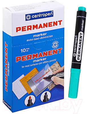 Маркер перманентный Centropen 2.5мм / 8566 0110