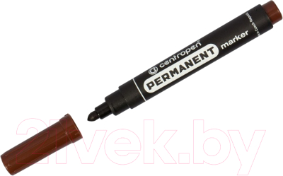 Маркер перманентный Centropen 2.5мм / 8566 0111 - фото