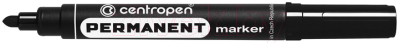 Маркер перманентный Centropen 2.5мм / 8566 0112
