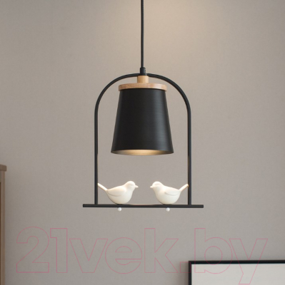 Потолочный светильник Home Light Астерия A014-B (черный) - фото