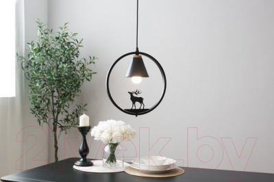 Потолочный светильник Home Light Астерия A044-3-B (черный)