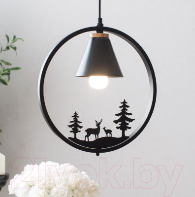 Потолочный светильник Home Light Астерия A044-4-B (черный) - фото