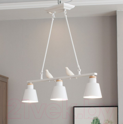 Люстра Home Light Астерия A070-2 (белый) - фото