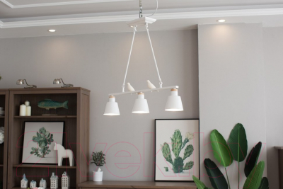 Люстра Home Light Астерия A070-2 (белый)