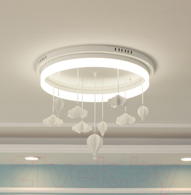 Потолочный светильник Home Light Астерия D333-65 (белый) - фото