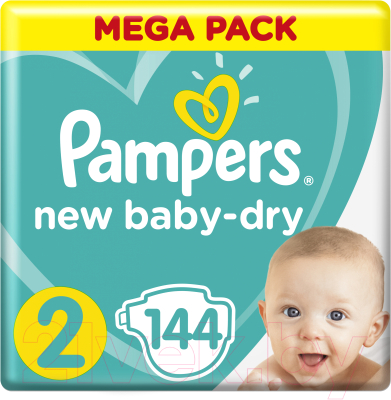 Подгузники детские Pampers New Baby-Dry 2 Mini - фото