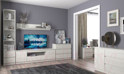 Тумба Евва Турин ТР-2D1V1S/YA-S (ясень снежный)