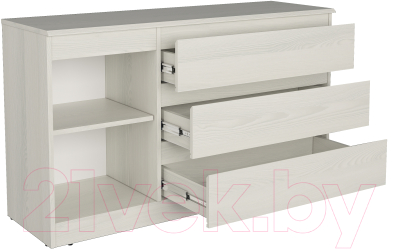 Тумба Евва Турин ТР-1D3S/YA-S (ясень снежный)