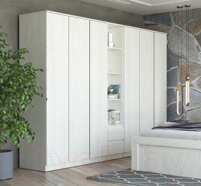 Шкаф Евва Турин ТР-3D-01/YA-S