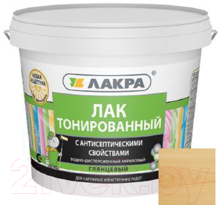 Лак Лакра ВД тонированный - фото