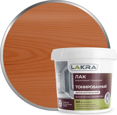 Лак Лакра ВД тонированный