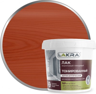 Лак Лакра ВД тонированный