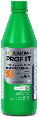 Грунтовка Лакра Prof IT акриловая универсальная - фото