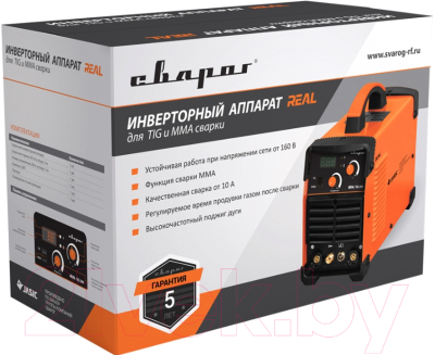 Инвертор сварочный Сварог Real TIG 200 W223