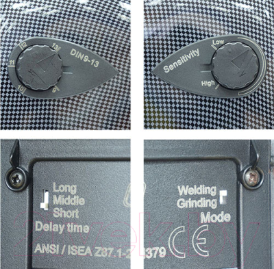 Сварочная маска AURORA A-777 / 6756 (Carbon)