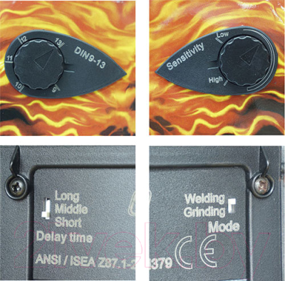 Сварочная маска AURORA A-777 / 9796 (Heavy Metall)