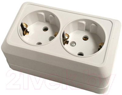 Розетка КС Дабрабыт 2 ОП 16А / 74857 - фото