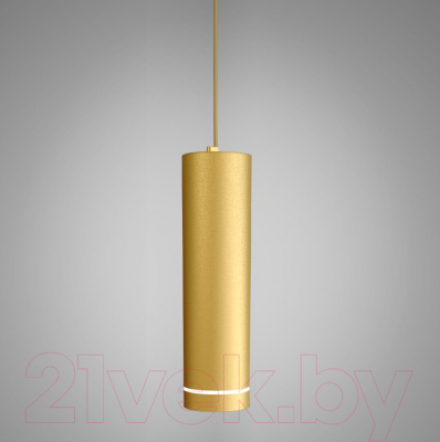 Потолочный светильник Elektrostandard DLR023 12W 4200K (матовое золото) - фото