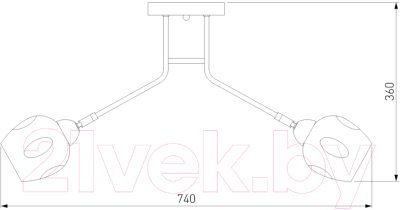 Люстра Евросвет Marci 30164/8