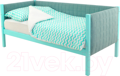 Кровать-тахта детская Бельмарко Svogen / 738 (мятный) - фото