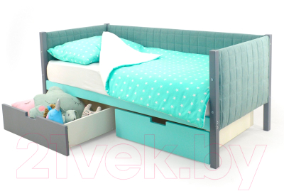 Кровать-тахта детская Бельмарко Svogen / 738 (мятный)