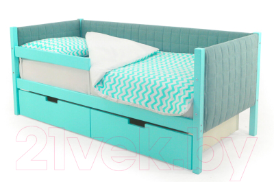 Кровать-тахта детская Бельмарко Svogen / 738 (мятный)