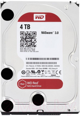 Жесткий диск Western Digital Red 4TB (WD40EFAX) - фото