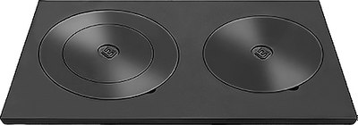 Плита для печи Везувий Усиленная двухконфорочная 4В - фото