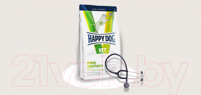 Корм для собак Happy Dog VET Diet Hypersensitivity / 60356