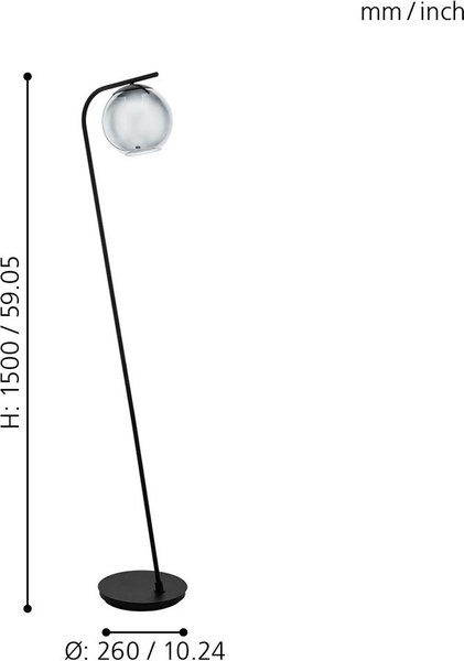 Торшер Eglo Terriente 98453
