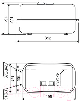 Контактор КС КМО-34062 IP-54 40А 380В / 87206