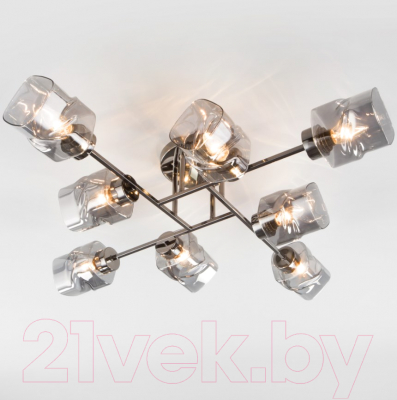 Люстра Евросвет 30165/8 (черный жемчуг)