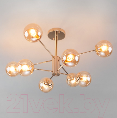 Люстра Евросвет 30166/8 (золото)