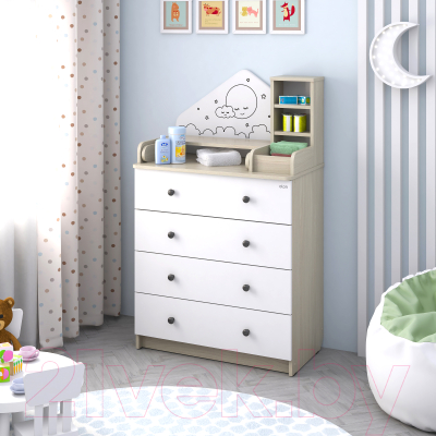 Комод пеленальный Атон Сириус ALF 804 ЛДСП